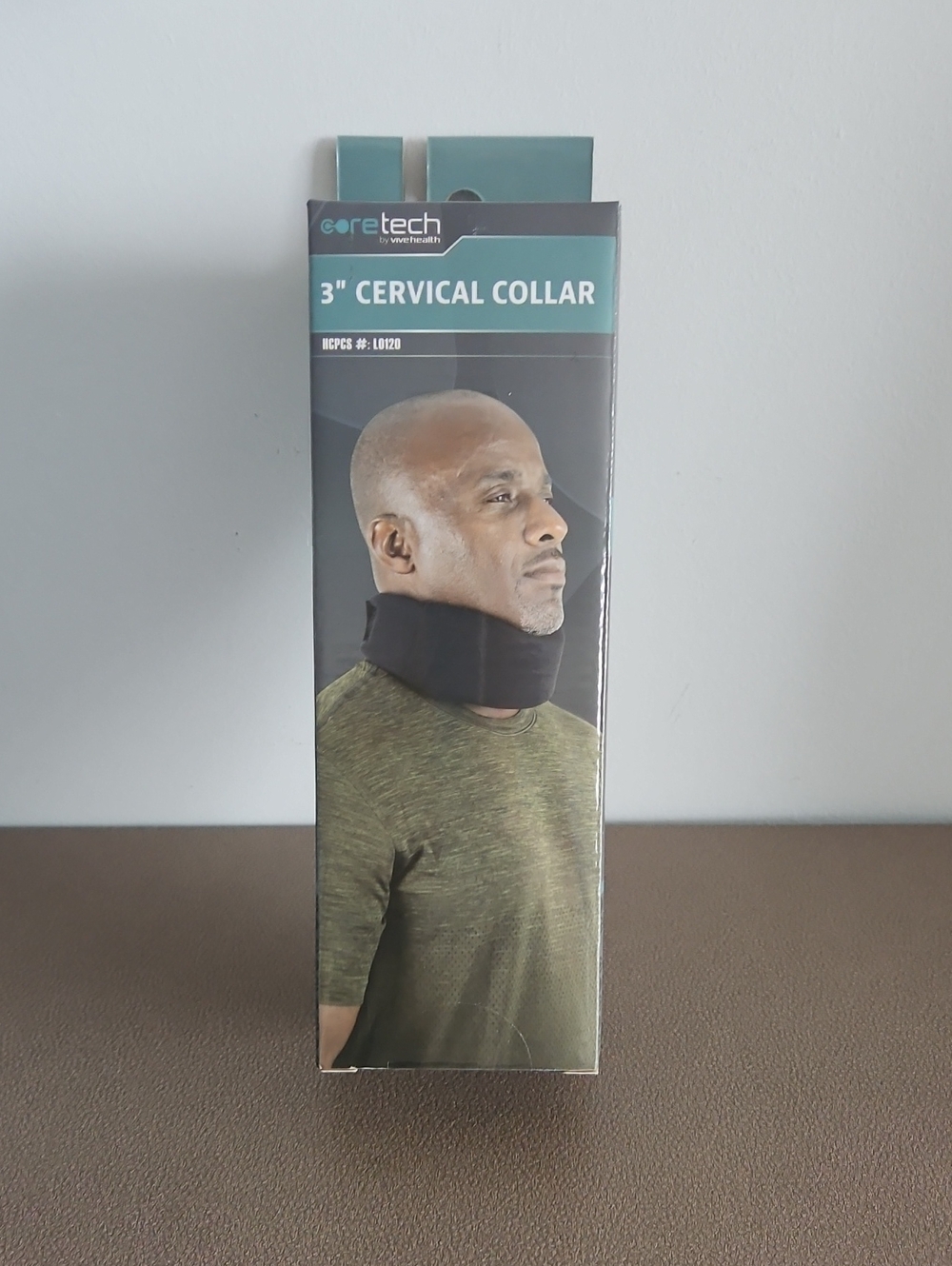 Coretech 3" Cervical Collar Black & Gray